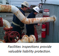 Facilities inspections, supported by safety checklists, help protect companies against costly accidents and lawsuits.